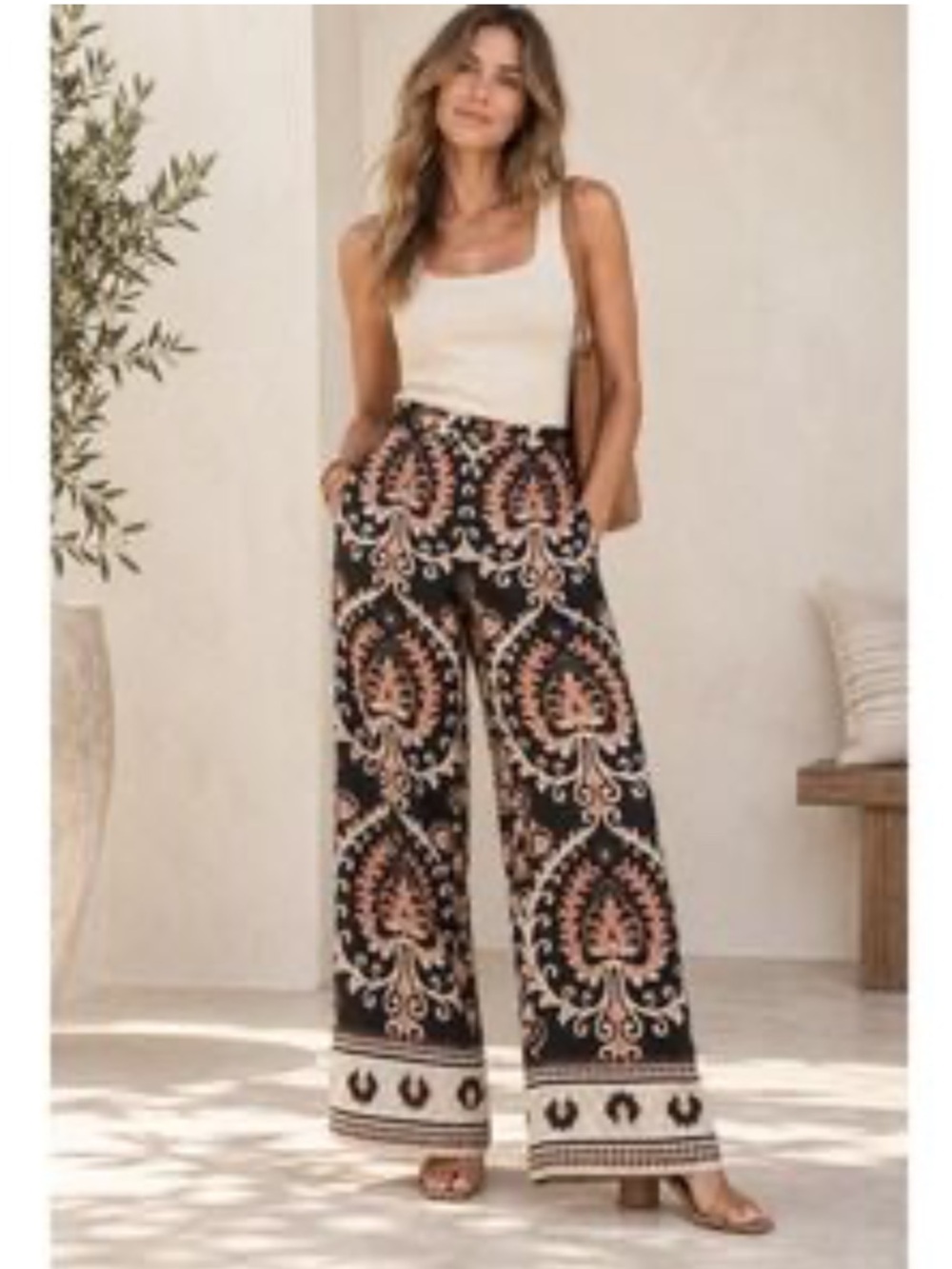 NWT SANCTUARY The Soft Trouser in Onyx Mirage Size M